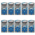 Rayovac Extra Advanced 675 (PR44) Blauw Hoortoestel batterij Voordeelpakket (60x)
