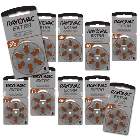 Rayovac Extra 312 (PR41) Bruin - Voordeelpakket
