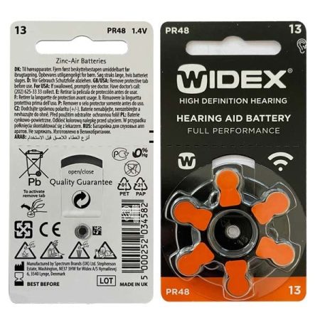 widex-widex-13-pr48-oranje-hoorbatterij-voordeelpa